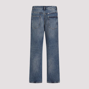 GIVENCHY Straight Leg Contrast Stitch Jeans