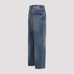 GIVENCHY Effortless Navy Denim Pants for Men