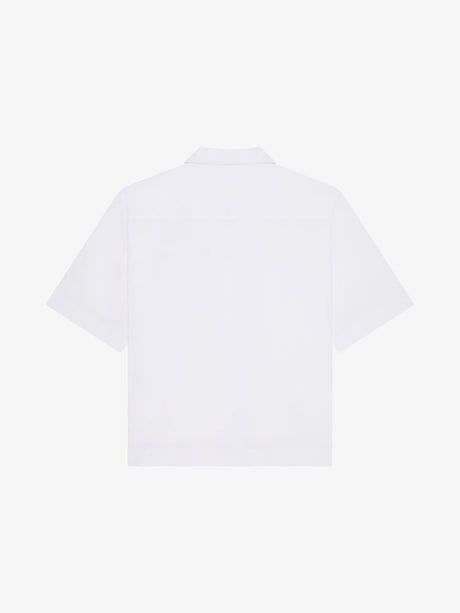 GIVENCHY Classic White Cotton Shirt for Men