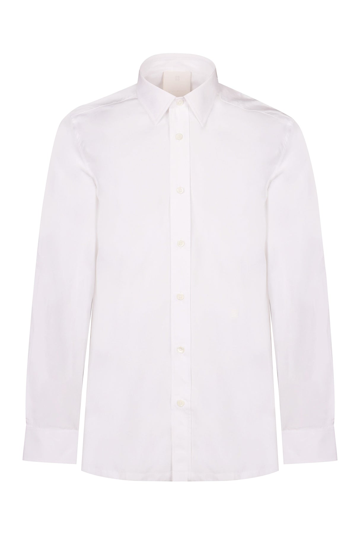 GIVENCHY Men's White Cotton Shirt for SS24