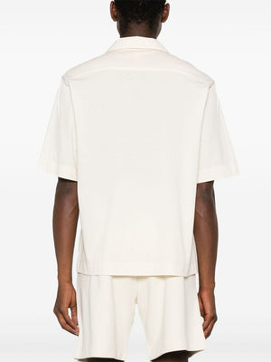 GIVENCHY Essential Ivory Cotton Shirt for Men