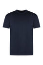 GIVENCHY Navy Blue Men's Ribbed Cotton Crew-Neck T-Shirt