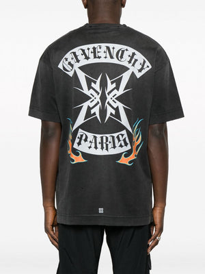 GIVENCHY Logo-Print Cotton T-Shirt for Men