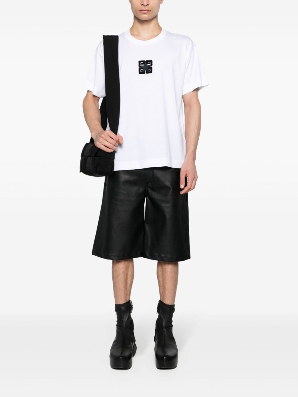 GIVENCHY Signature Logo Cotton T-Shirt for Men - SS24