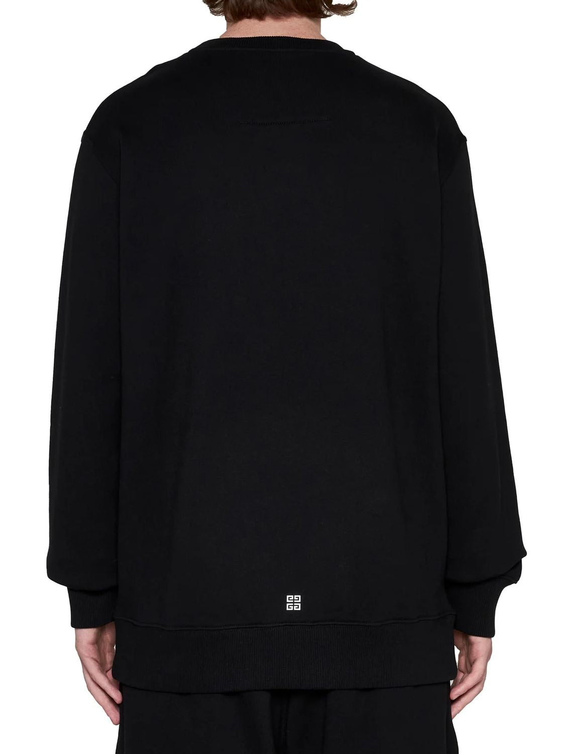 GIVENCHY Mens Black Logo Detail Sweatshirt