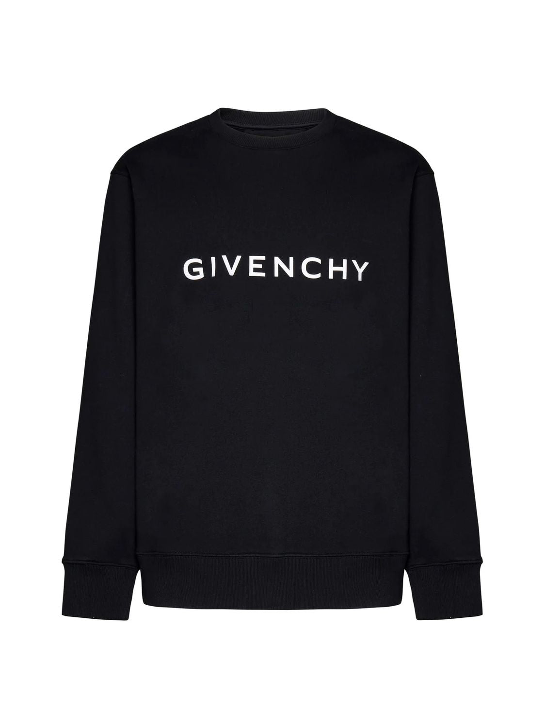 GIVENCHY Mens Black Logo Detail Sweatshirt