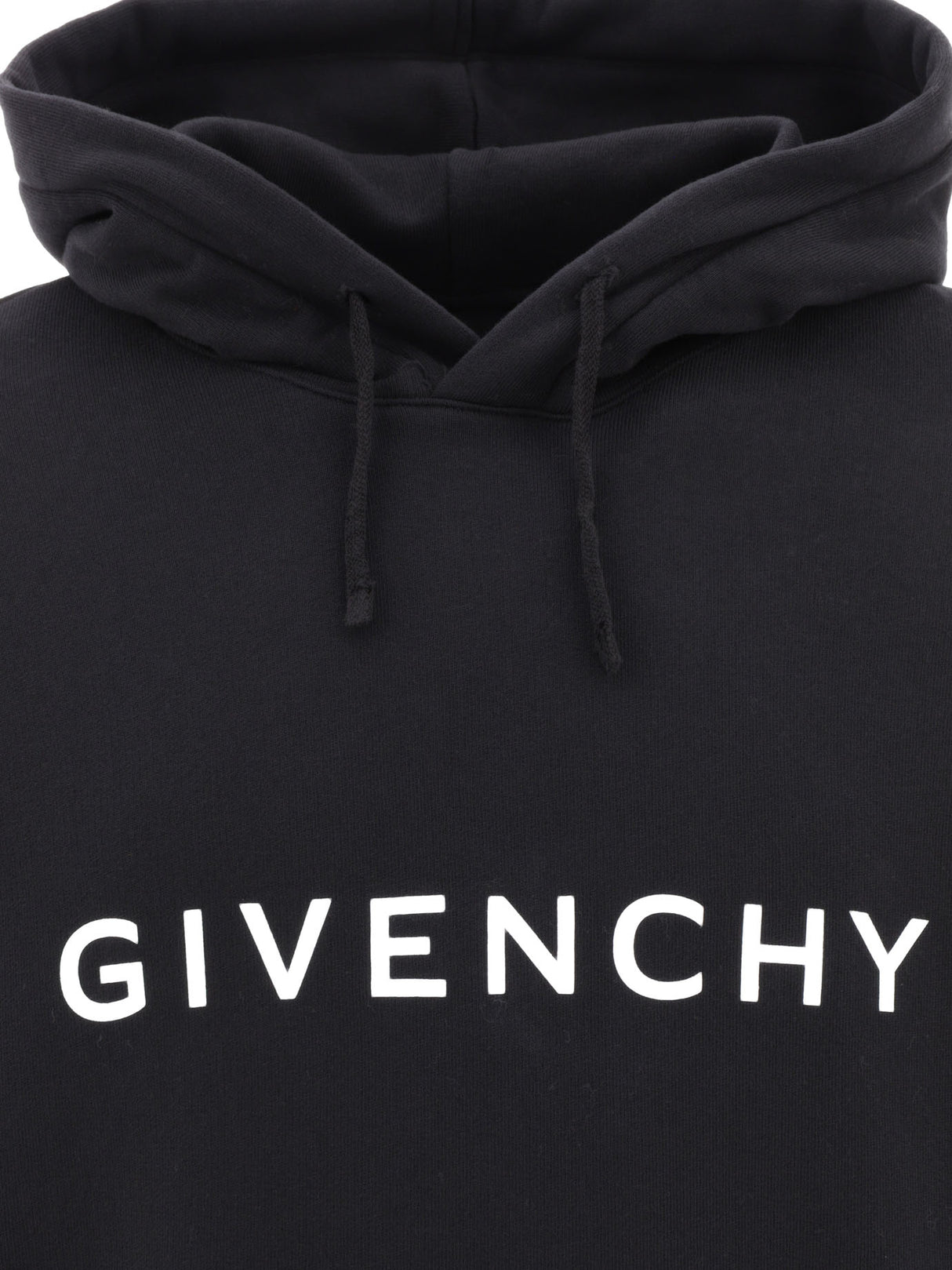 GIVENCHY Men's Fashion Tunic Hoodie for 2024 Season in Black