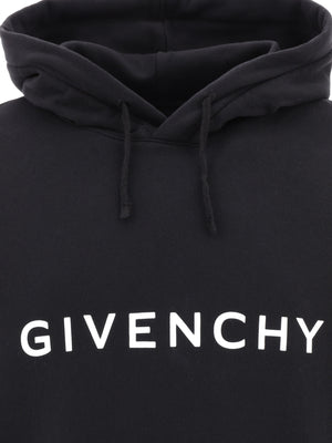 GIVENCHY Men's Fashion Tunic Hoodie for 2024 Season in Black