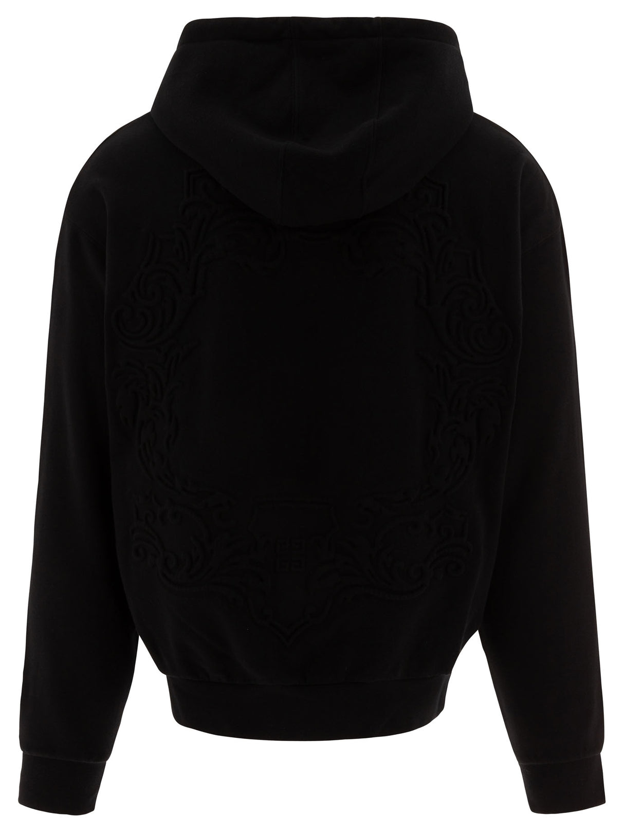 GIVENCHY Relaxed Fit Baroque Embossed Hoodie for Men