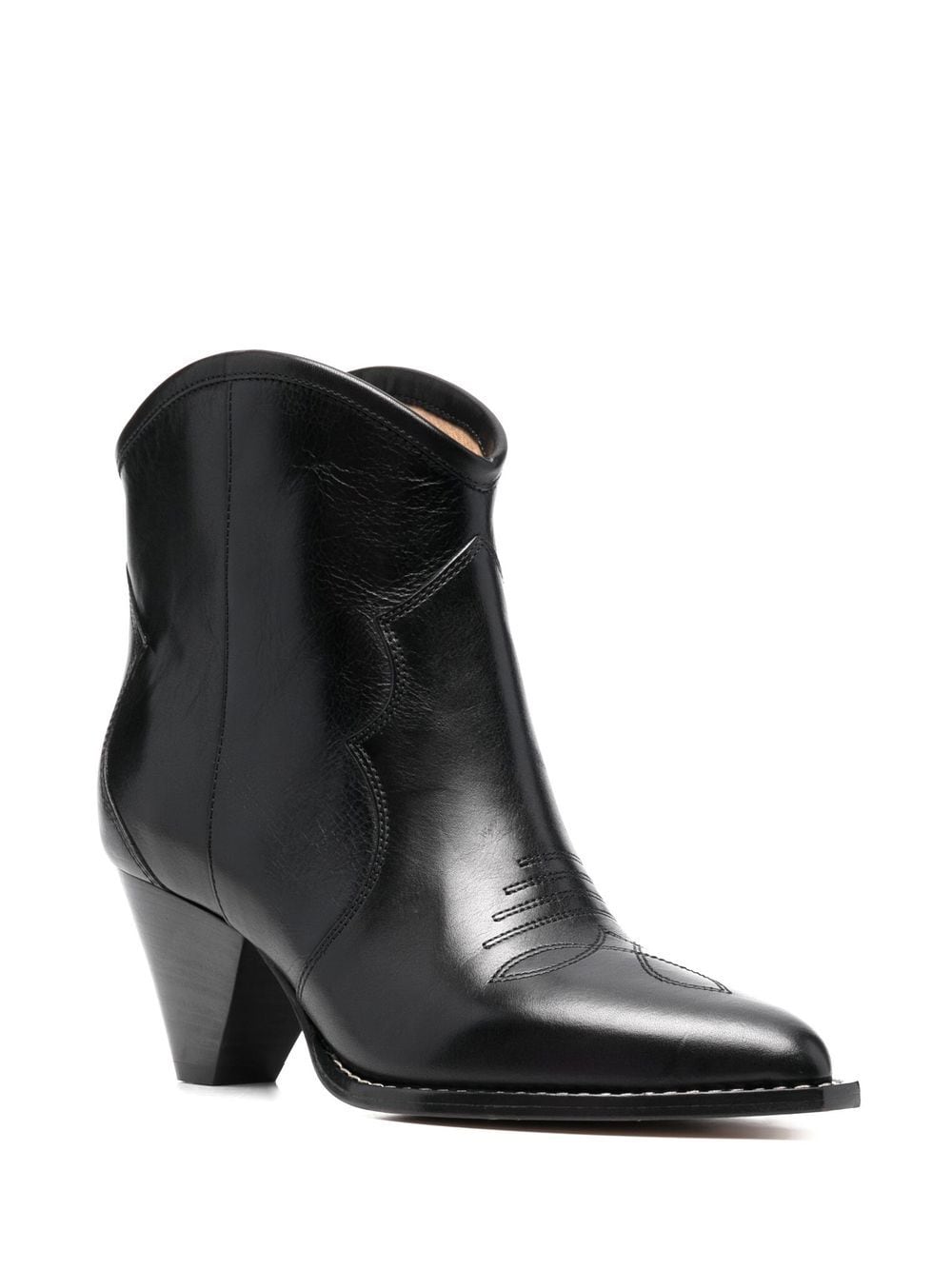 ISABEL MARANT Midnight Cowboy Leather Boots