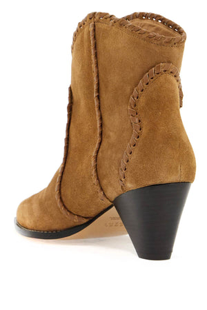 ISABEL MARANT Suede Leather Ankle Boots