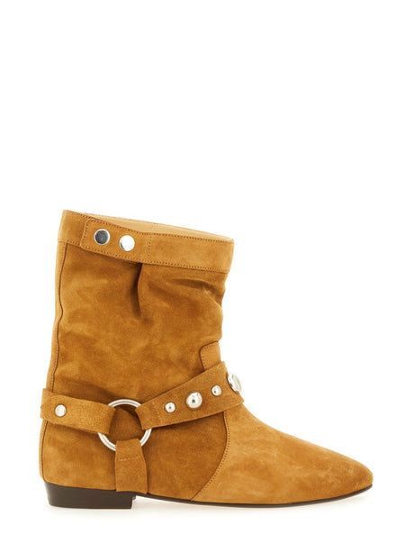 ISABEL MARANT Chic Leather Ankle Boot for Women