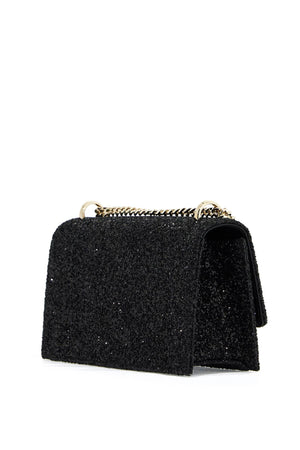 JIMMY CHOO Mini Glitter Crossbody Handbag