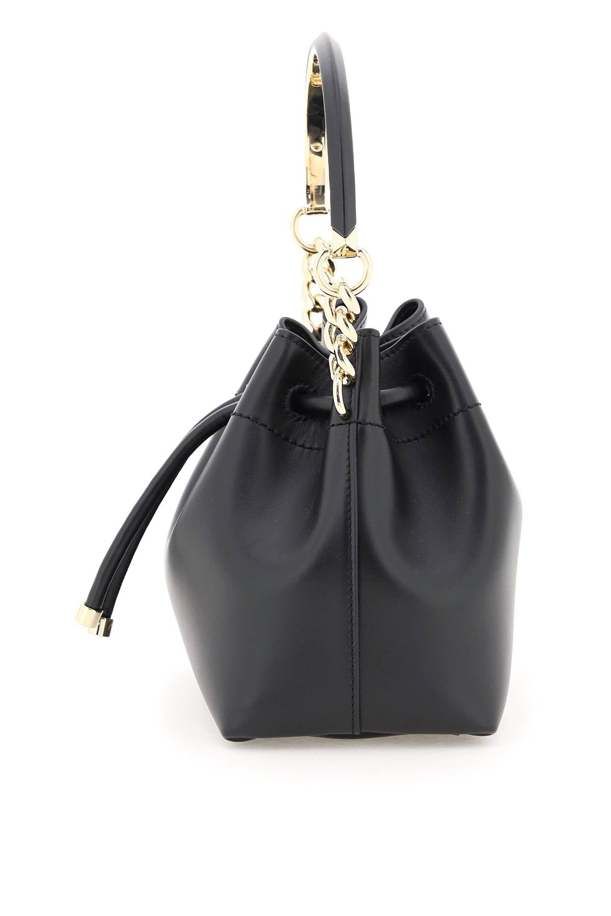 JIMMY CHOO Mini Bon Bon Bucket Handbag