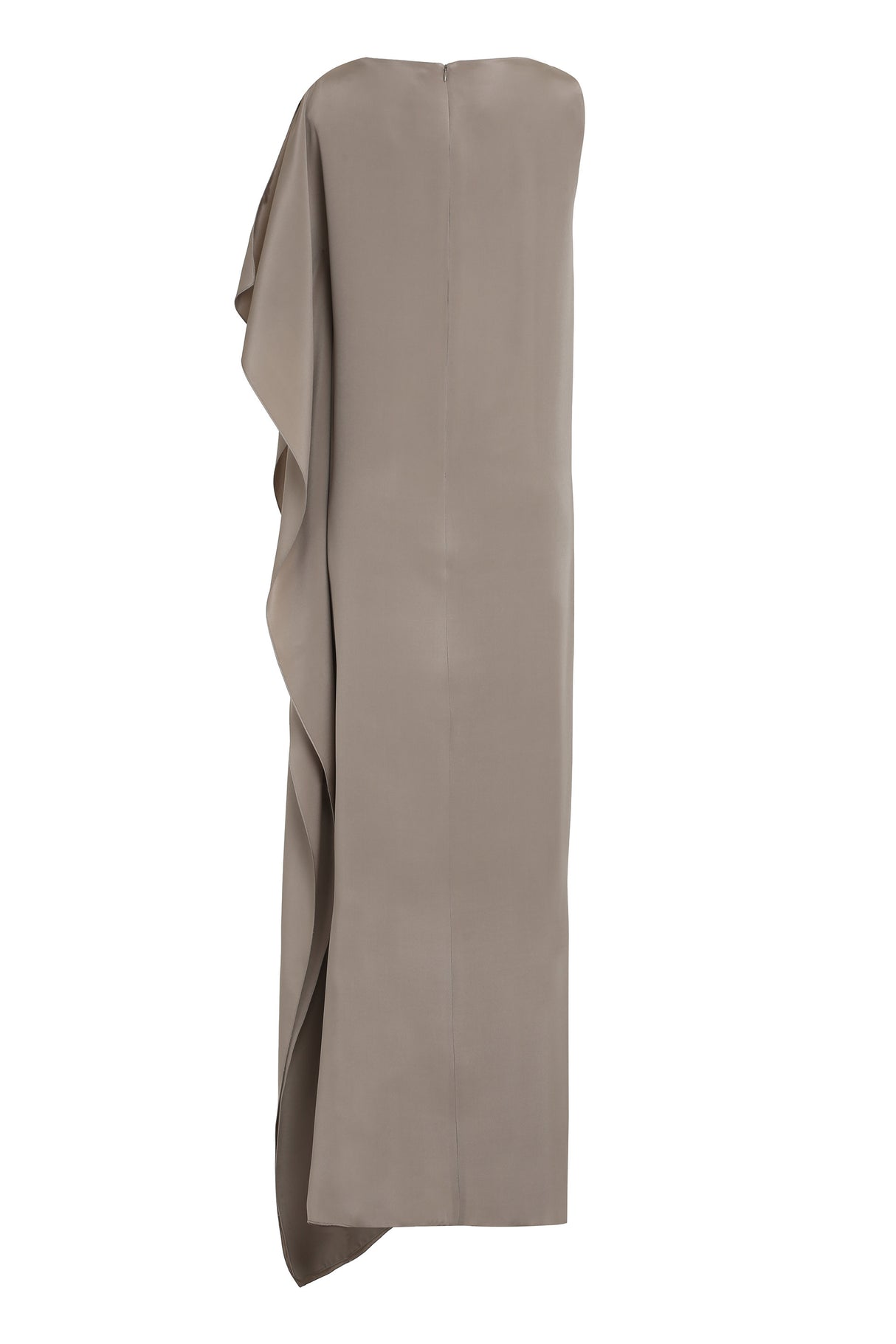 Grey Silk Gown - SS24 Collection