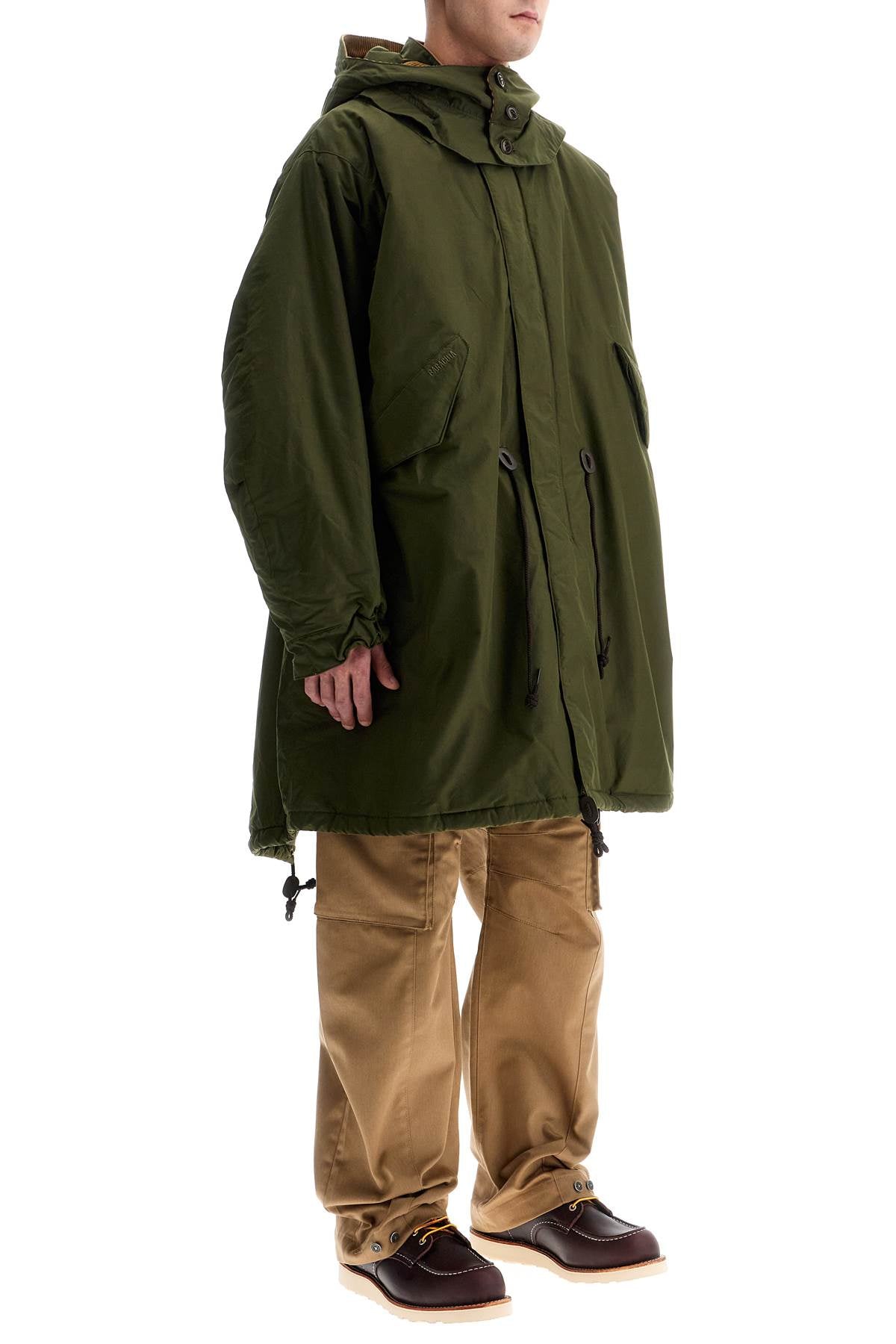 BARBOUR Padded Parka Jacket with Hood