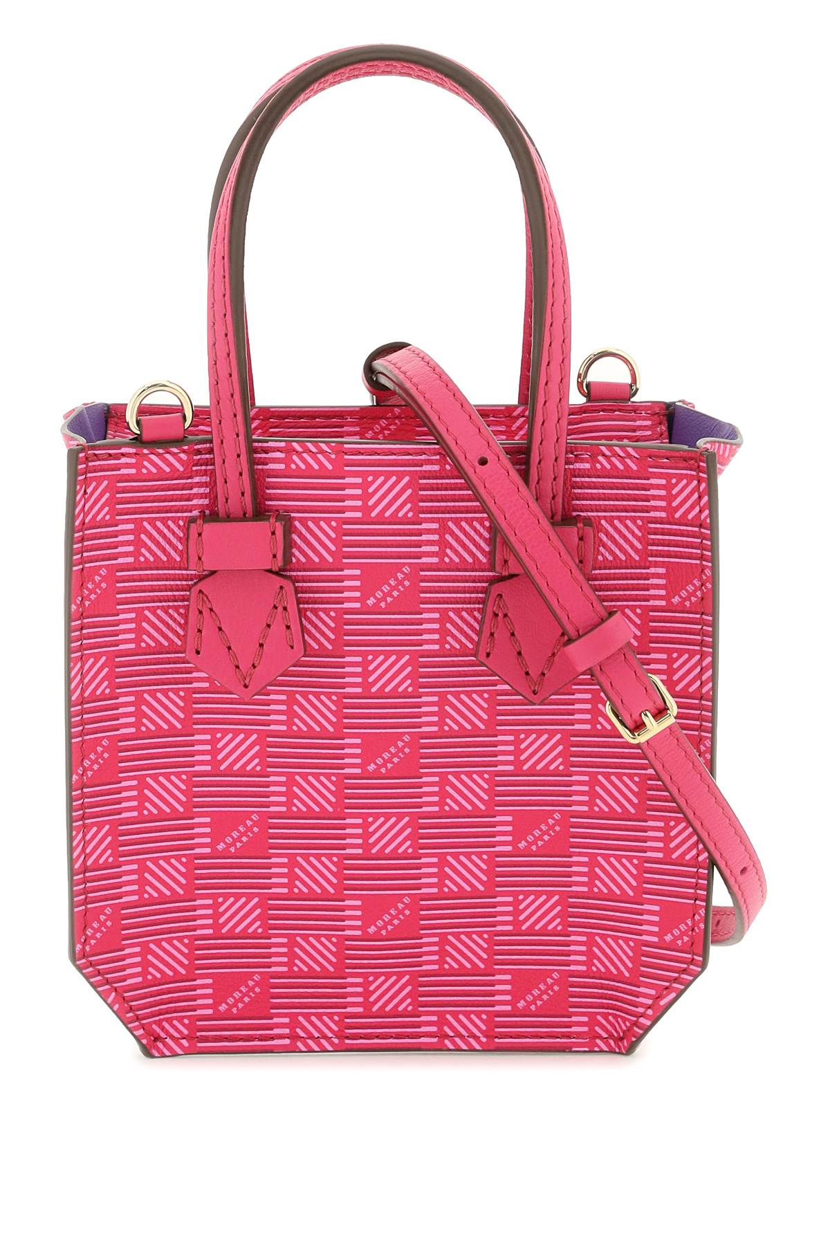 Fuchsia Mini Handbag | Iconic Monogram Motif | Smooth Leather Interior