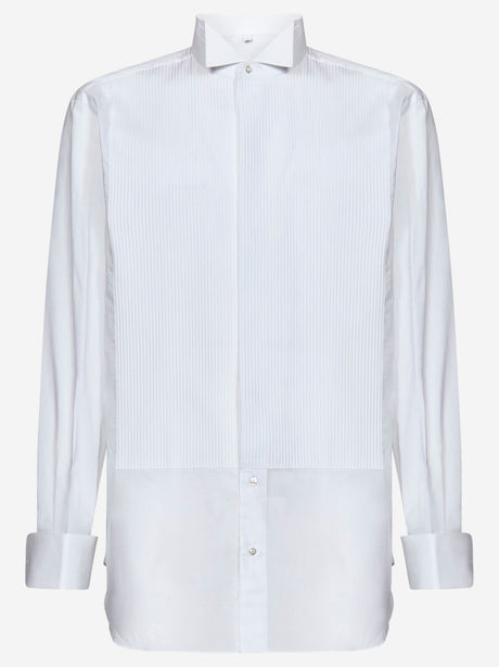 BRIONI Essential Evening Shirt for Men - Spring Summer 25