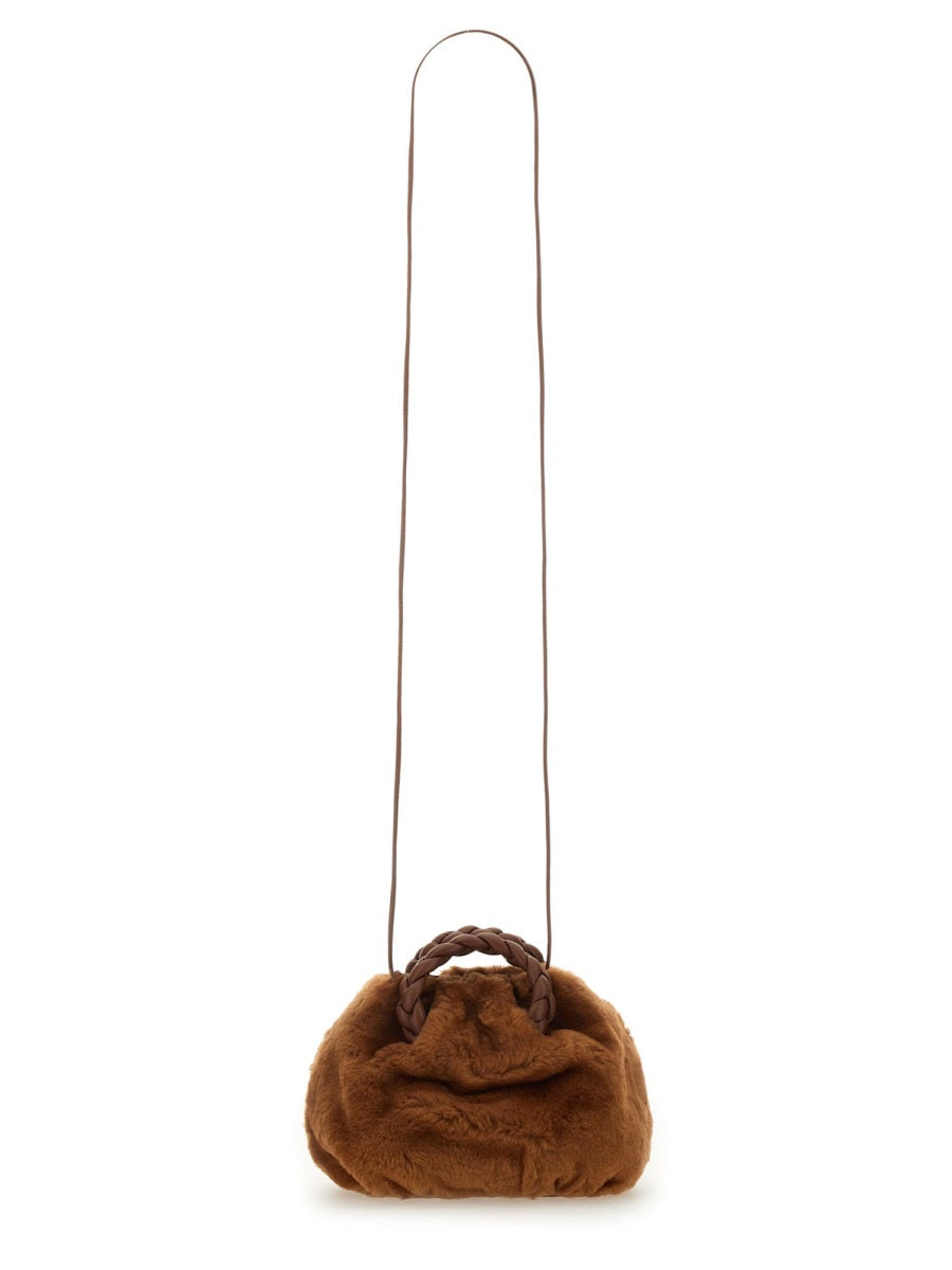 HEREU Mini Shearling Handbag