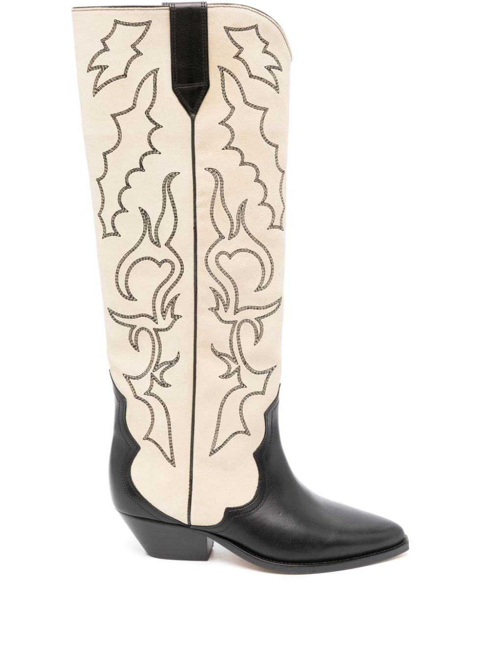 ISABEL MARANT Elegant Bicolor Suede Boots