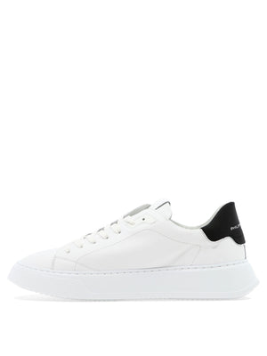 PHILIPPE MODEL PARIS Men's White Temple Low Sneakers for SS24