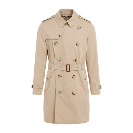 BURBERRY Double-Breasted Trench Jacket