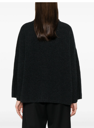 PINKO Ribbed Knit Roll Neck Sweater for Women