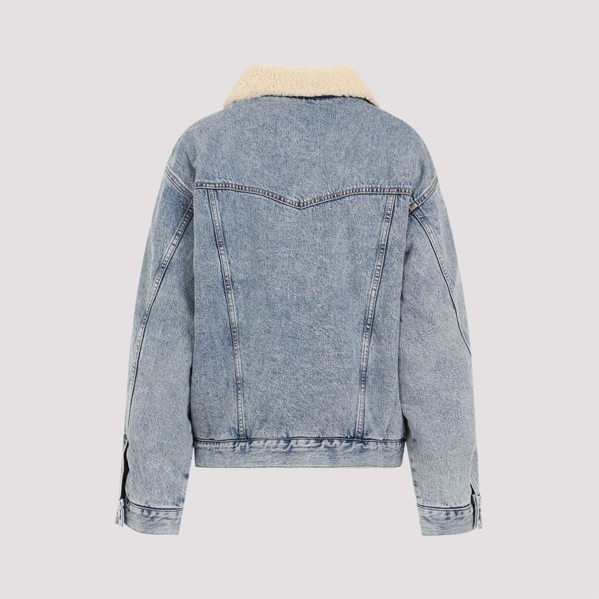 GIVENCHY Elegant Blue Cotton Jacket