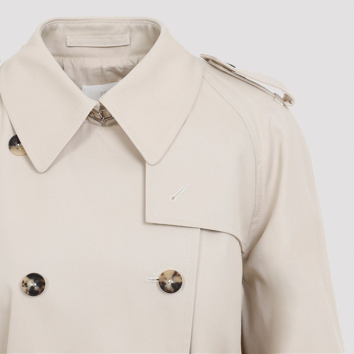 GIVENCHY Elegant Nude Trench Coat