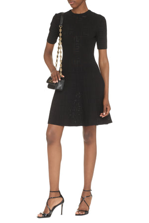 GIVENCHY Elegant Jacquard Mini Dress