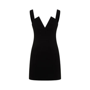 GIVENCHY Elegant Mini Black Dress