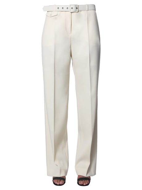 GIVENCHY Chic Women's Pants with Belt and Front Zip