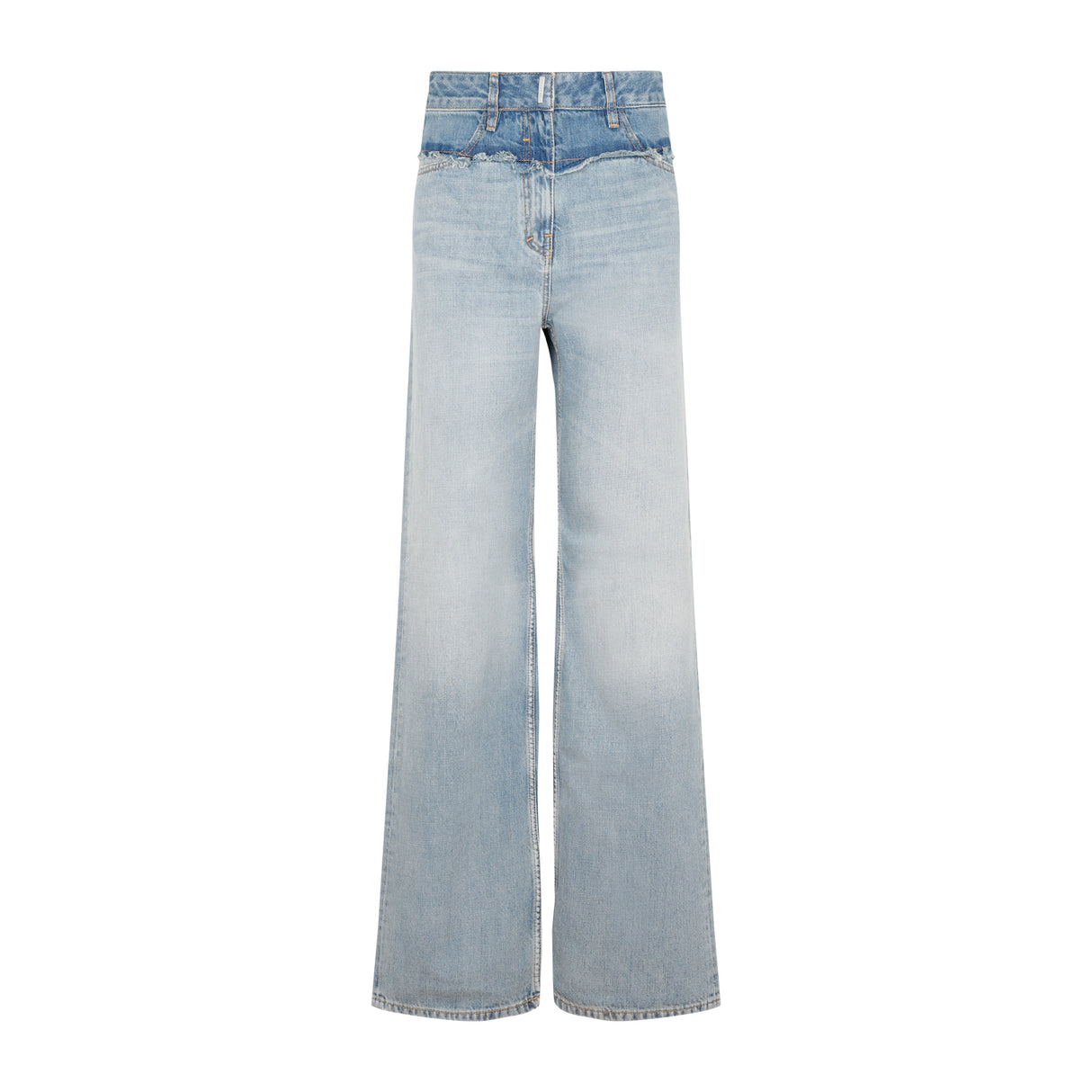 GIVENCHY Vintage Wide-Leg Blue Jeans for Women