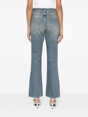 GIVENCHY Medium Blue Denim Jeans for Women - SS24 Collection