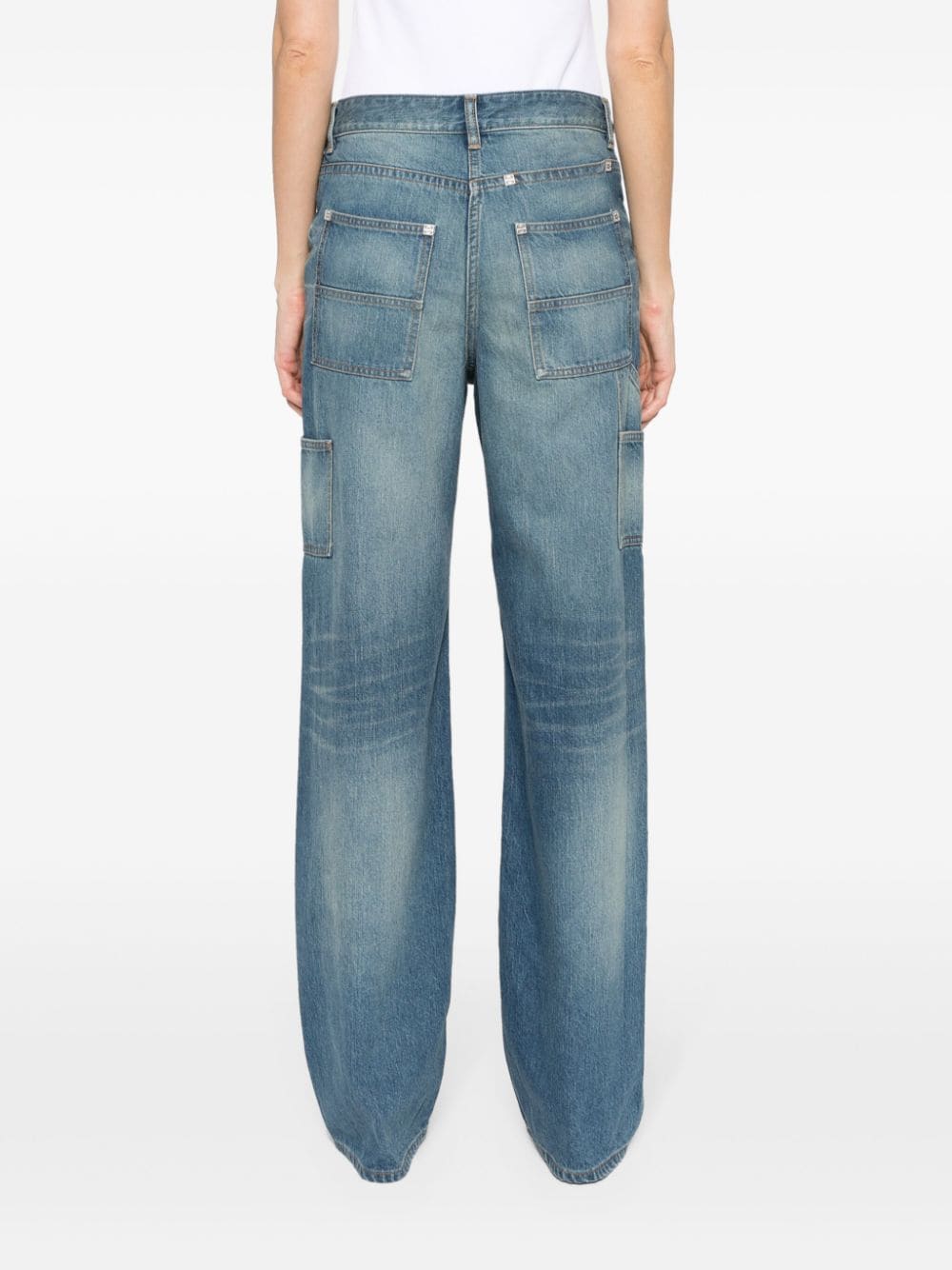 Deep Blue Denim Recto Jeans for Women