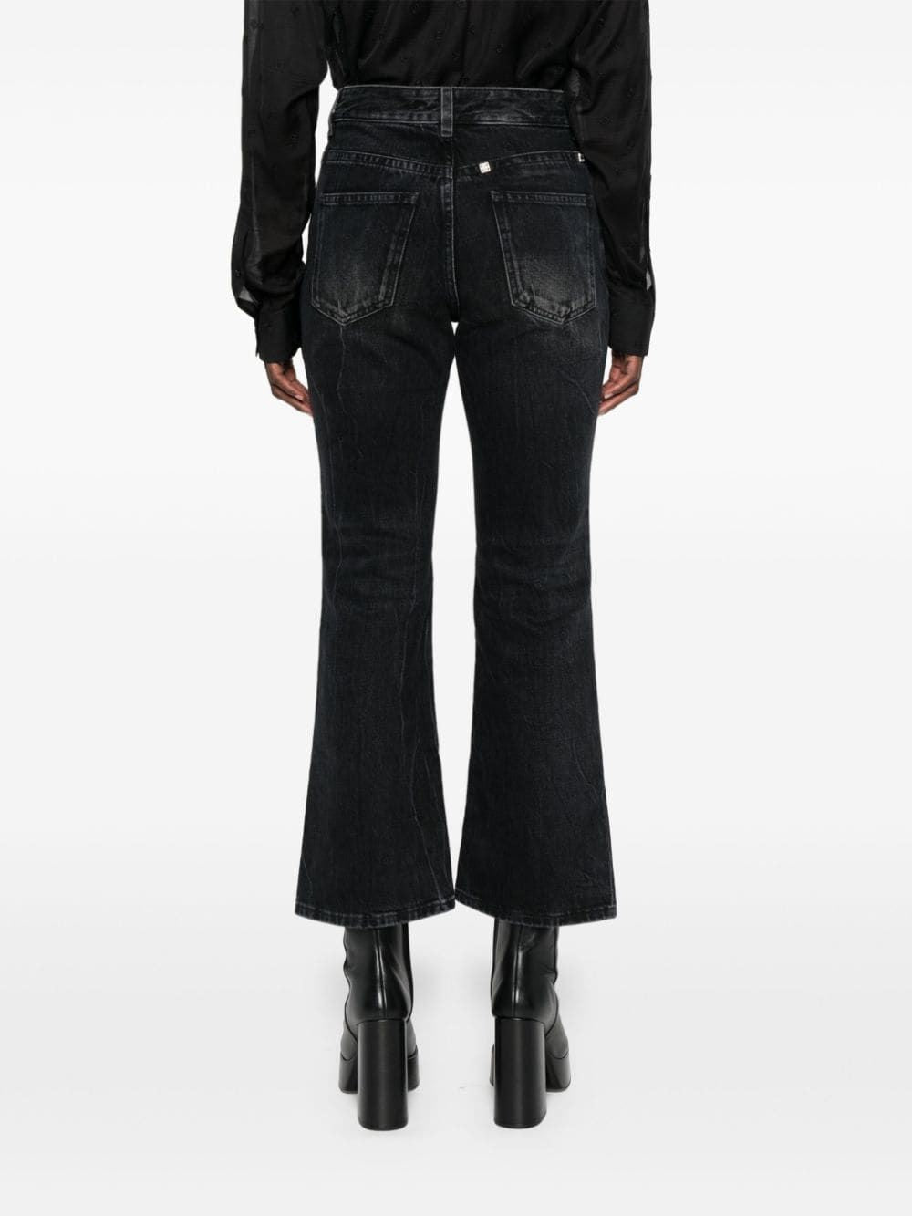 GIVENCHY Wide Leg Ankle Boot Pants for Women