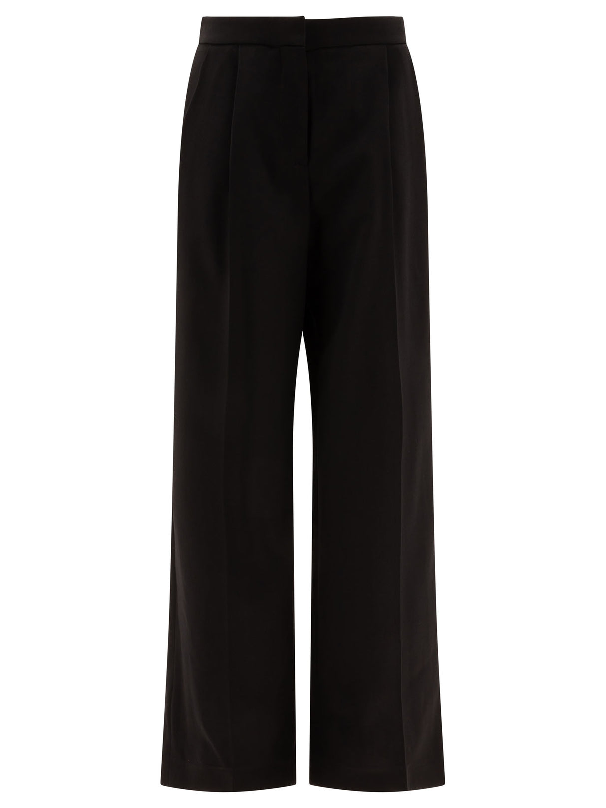 GIVENCHY High Rise Pleated Wool Trousers for Women