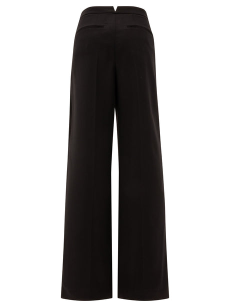 GIVENCHY High Rise Pleated Wool Trousers for Women