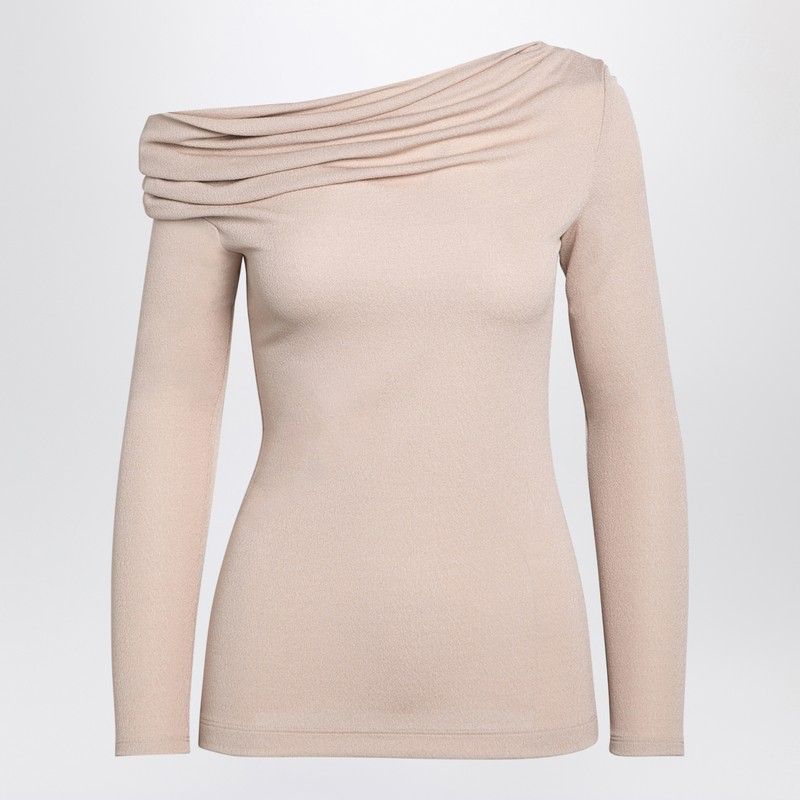 GIVENCHY  BEIGE SWEATER WITH BARE SHOULDER