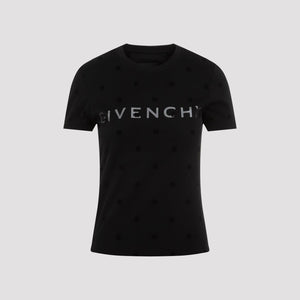 GIVENCHY Elegant Short Sleeve Slim-Fit Tee