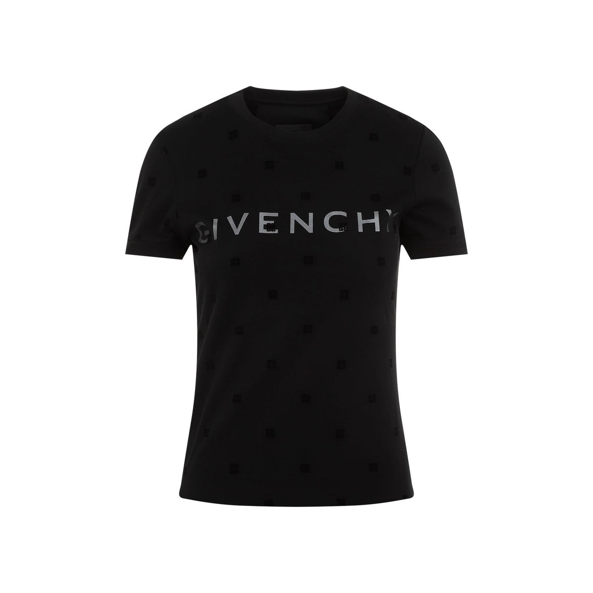 GIVENCHY Elegant Short Sleeve Slim-Fit Tee