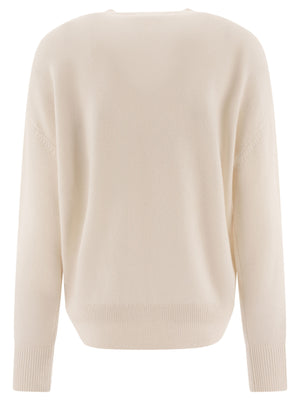 GIVENCHY Luxurious 100% Cashmere Sweater with Signature 4G Emblem