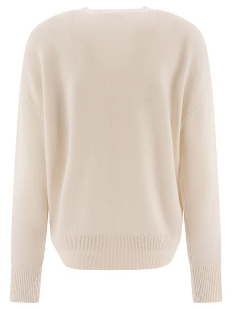 GIVENCHY Luxurious 100% Cashmere Sweater with Signature 4G Emblem