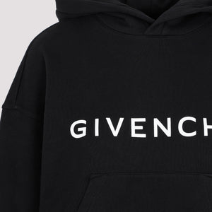 GIVENCHY Black Cotton Sweatshirt for Women - FW23 Collection