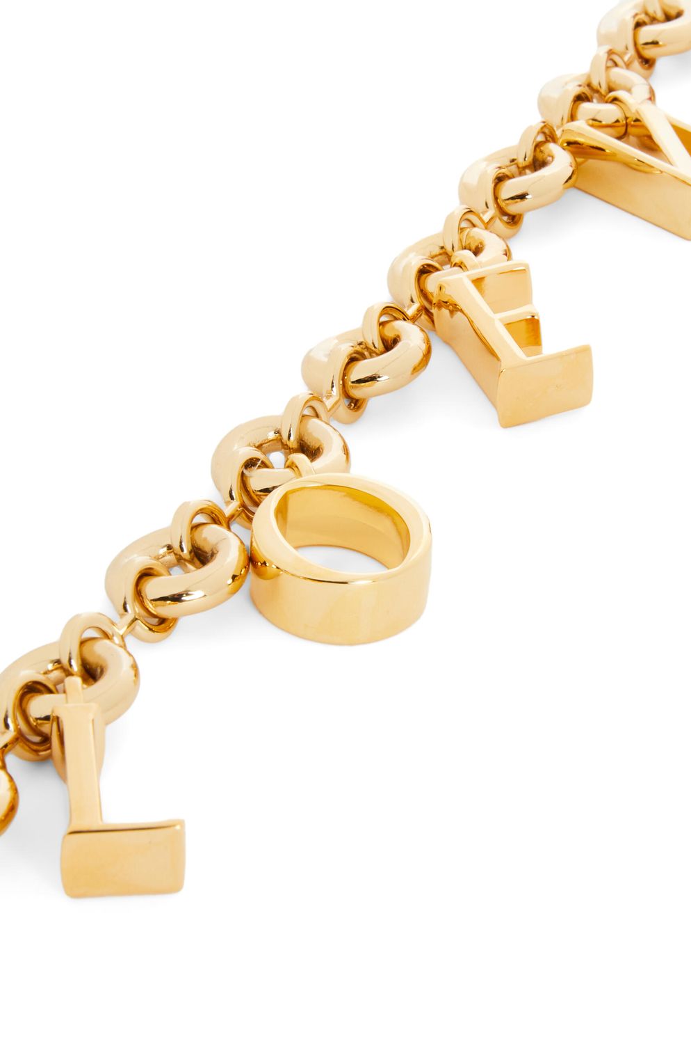 LOEWE Elegant Mini Donut Chain Charm