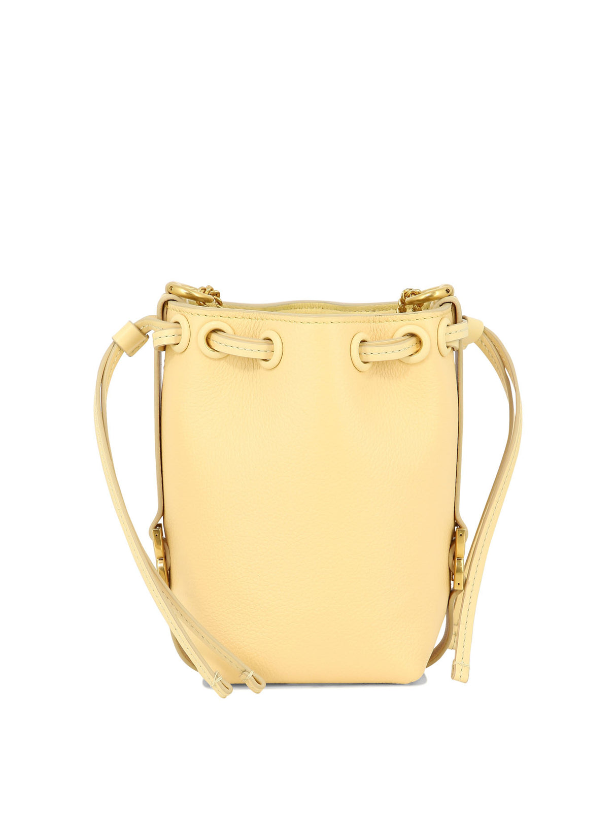 الحقيبة اليدوية الميكرو مارسي الصفراء للنساء - تصميم مستوحى من السبعينيات