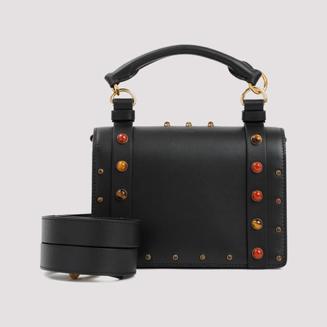 Túi xách Designer màu đen sang trọng cho phụ nữ