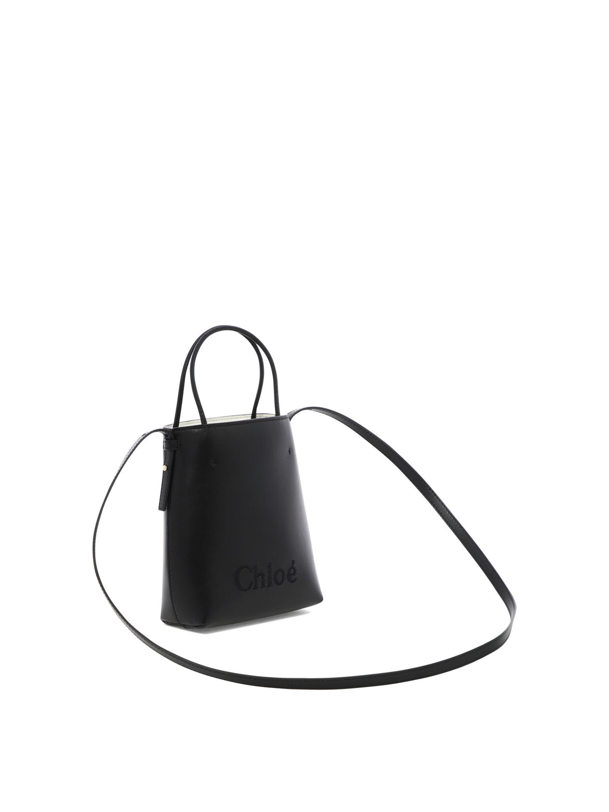 時尚女士黑色皮筒桶包 (Stylish SS24 Women's Black Leather Bucket Bag)