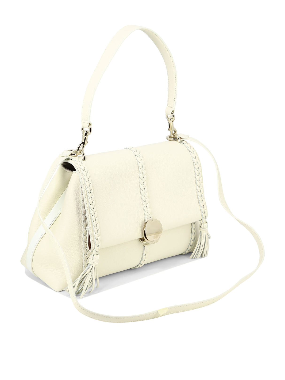 CHLOÉ 24SS White Shoulder Bag for Fashionable Women