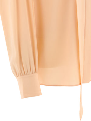 CHLOÉ Silk Bow Blouse